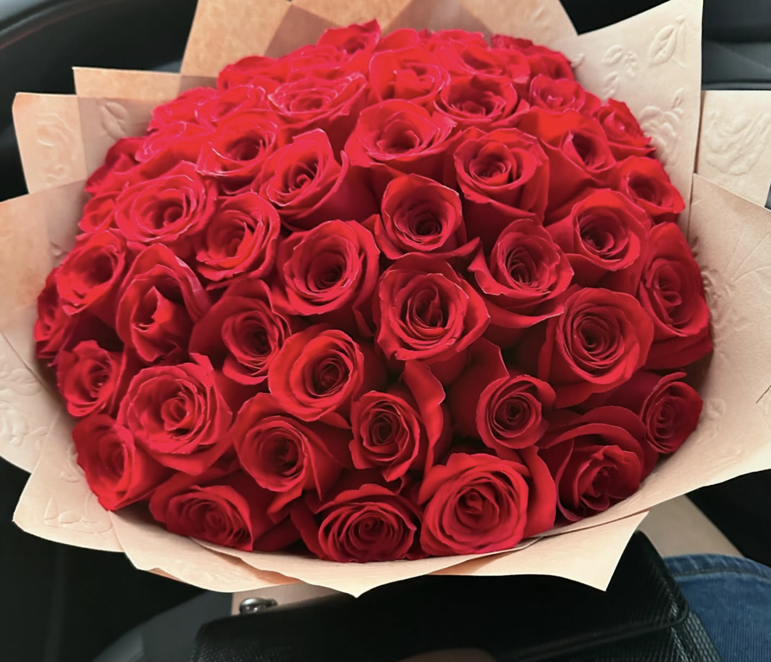 Seasonal flower arrangement